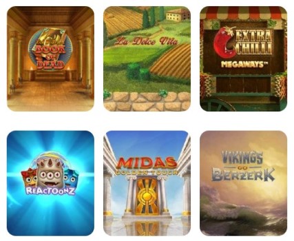 Casumo Casino juegos disponibles en línea