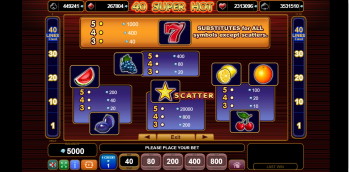 Simbolos del juego
