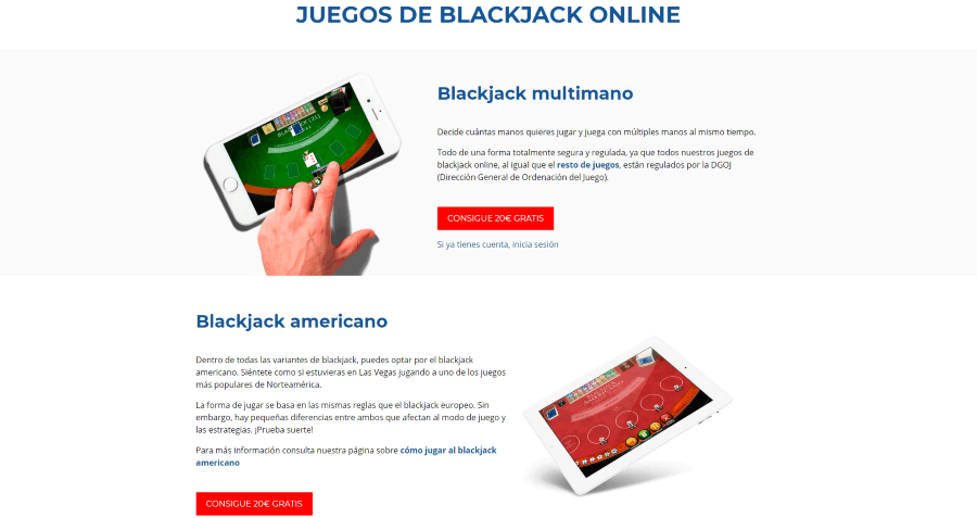 Casino Gran Madrid Blackjack Online