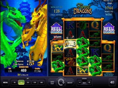 Forest Dragons Slot el juego de AGS.