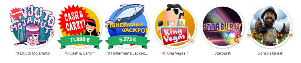 ¡Juega a nuestras slots online!