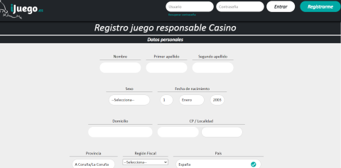 Registrarse en iJuego casino online