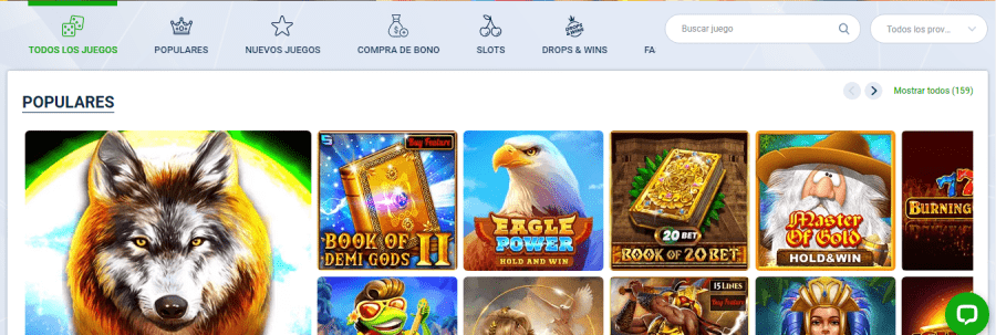 20 Bet Online Casino juegos